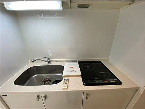 千代田区神田錦町１丁目の賃貸マンションのキッチン