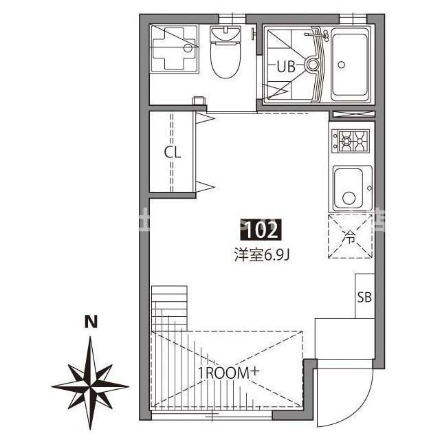 ソシガヤテラスNの間取り