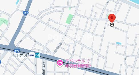 リーブル赤羽の地図