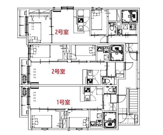 ｒｏｂｏｔ　ｈｏｍｅ　新松戸東の区画図