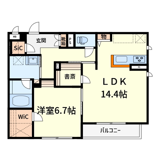 【間取り】 | シャーメゾン SAINT LE BRUN