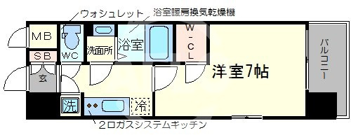 エスリード難波レジデンスの間取り|エスリード難波レジデンス　間取り
