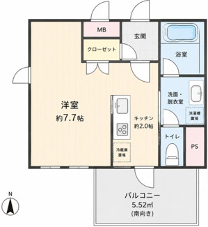 【間取り】 | リビオレゾン北浜天満橋