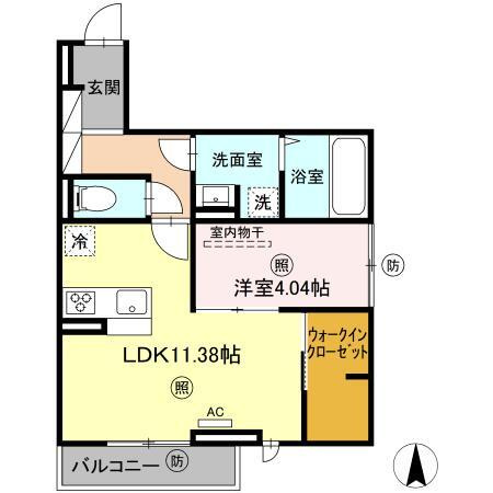 【間取り】 | アン・シャトウⅣ