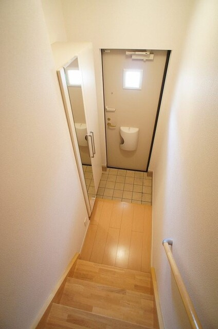 メゾンシュクレⅡの玄関