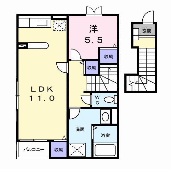 ハーバルパークの間取り