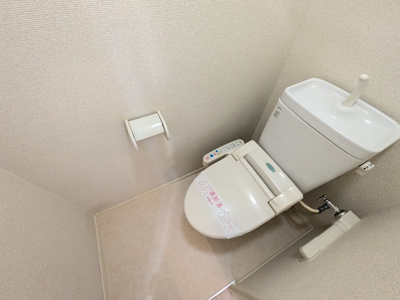 嬉しい温水洗浄便座付き