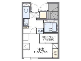 【間取り】 | レオパレスＲＩＮＤＥＮ | 代表的な間取のため実際の間取とは異なる場合があります