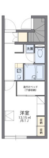 【間取り】 | レオパレスＣｏｎｃａ　ＤｉｏⅠ