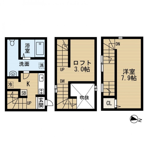 【間取り】 | ｐｅｔｉｔ　ｍｉｌｌｅｆｅｕｉｌｌｅ
