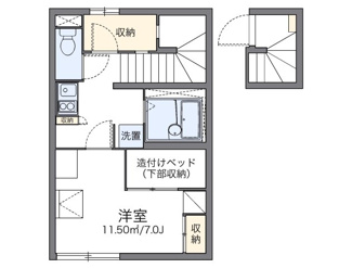 【間取り】 | レオパレスＲＩＮＤＥＮ | 代表的な間取のため実際の間取とは異なる場合があります