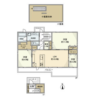 【間取り】 | 久我山戸建