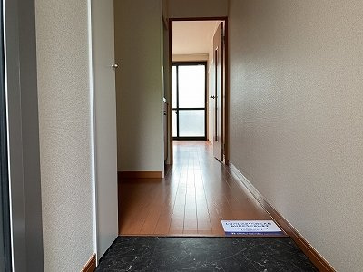 レオパレステリオスの玄関
