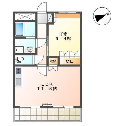 ロイヤルパレスの間取り