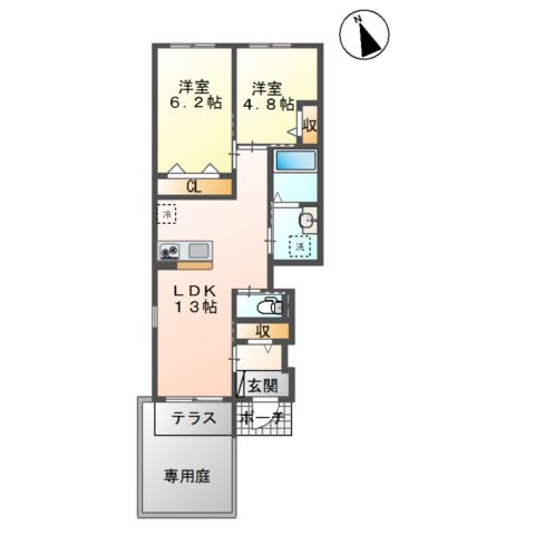 【間取り】 | ラピュラフォレスト