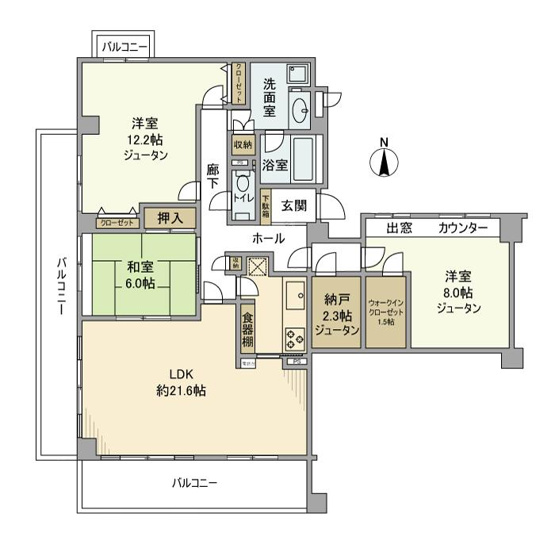 【間取り】 | シティホームズ海老名