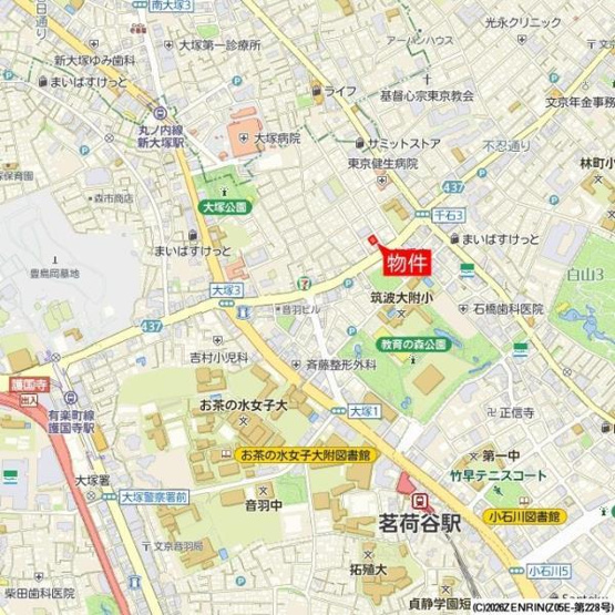 【地図】 | ビューテラス茗荷谷