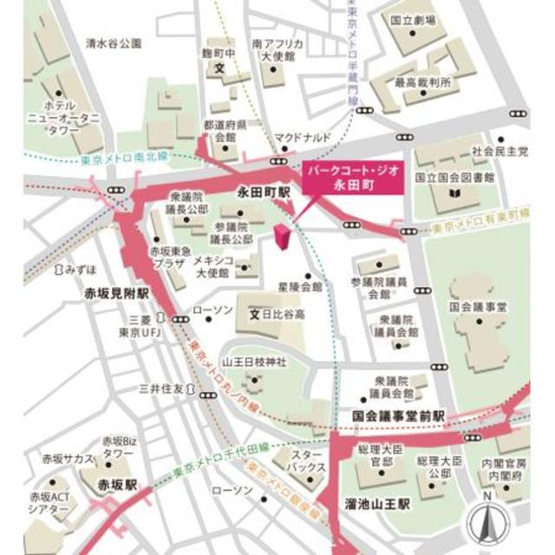 【地図】 | パークコート・ジオ永田町