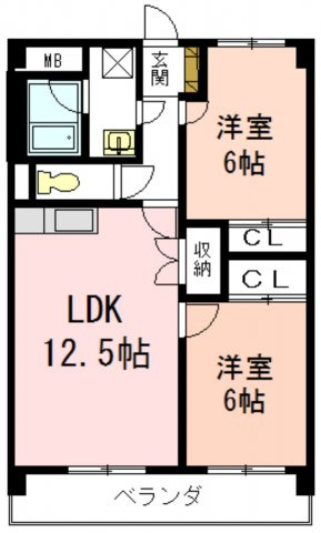 レージュ神ノ倉の間取り