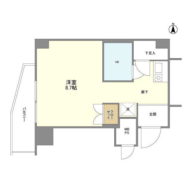 サンブライト押上イーストの間取り
