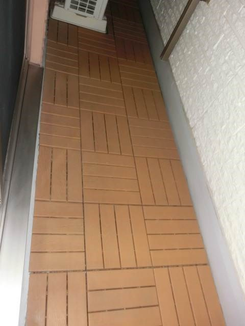 シャンブル向丘のバルコニー