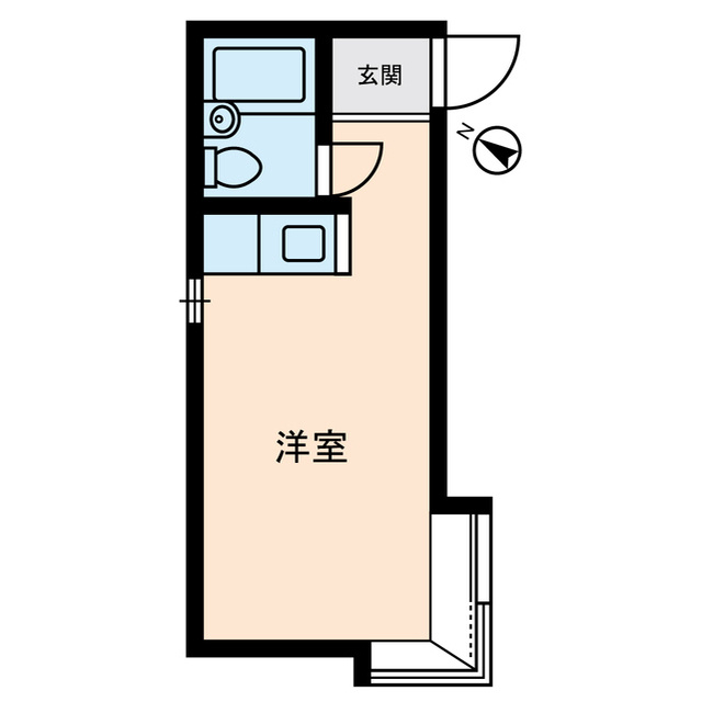 カーシュ上馬の間取り