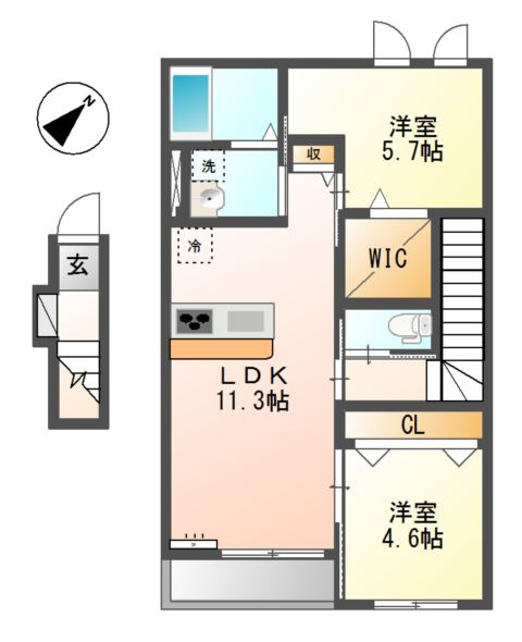 ベラーノの間取り