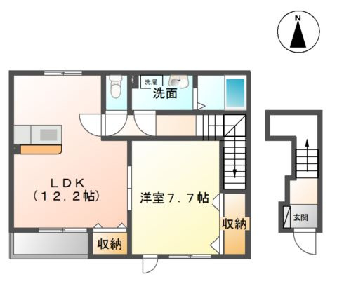 ベルメゾンの間取り