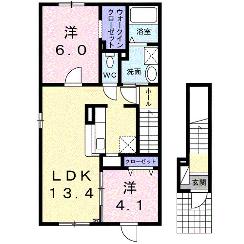光マンションの間取り