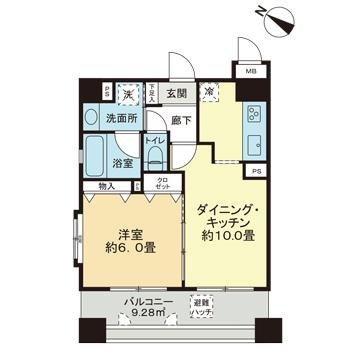 グランステューディオ新中野の間取り