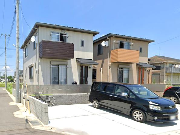 流山木戸建貸家　Ｂ棟の外観