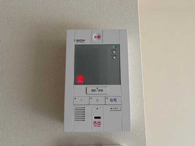 三里塚　アパートⅢ期新築工事の内装|セキュリティ（イメージ）