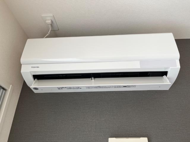 三里塚　アパートⅢ期新築工事の設備|エアコン（イメージ）