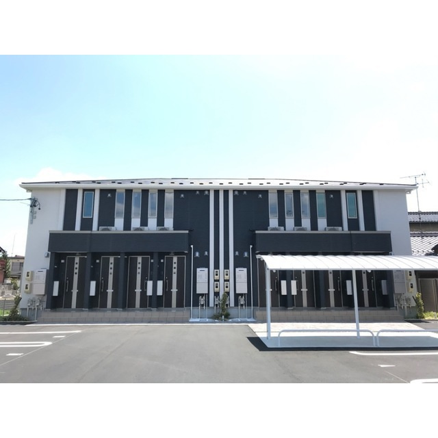 岐阜市領下１丁目のアパートの外観