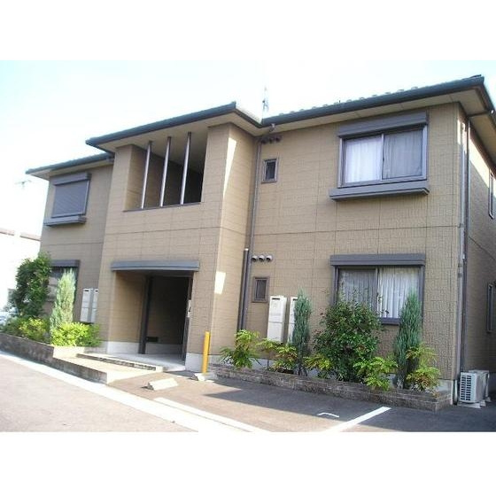 羽島郡岐南町上印食１丁目のアパートの外観