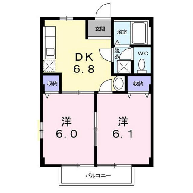 サンビレッジの間取り