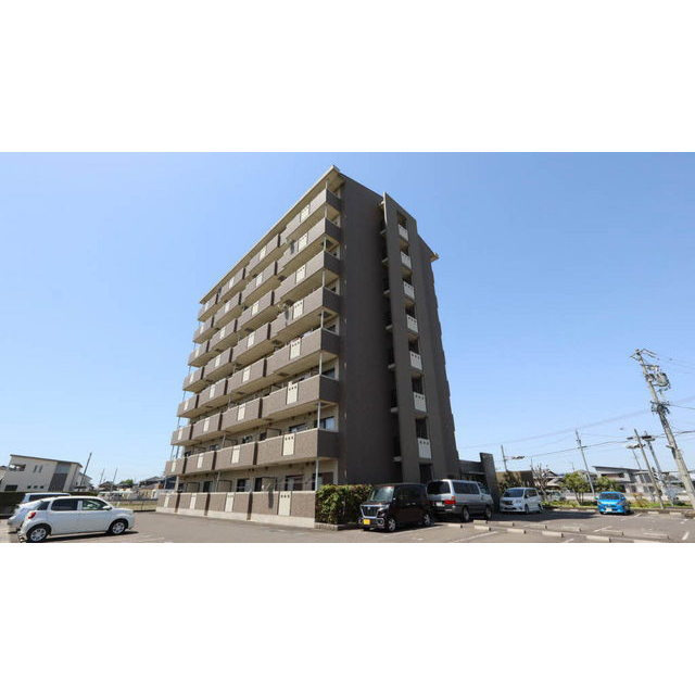 羽島郡笠松町米野のアパートの外観