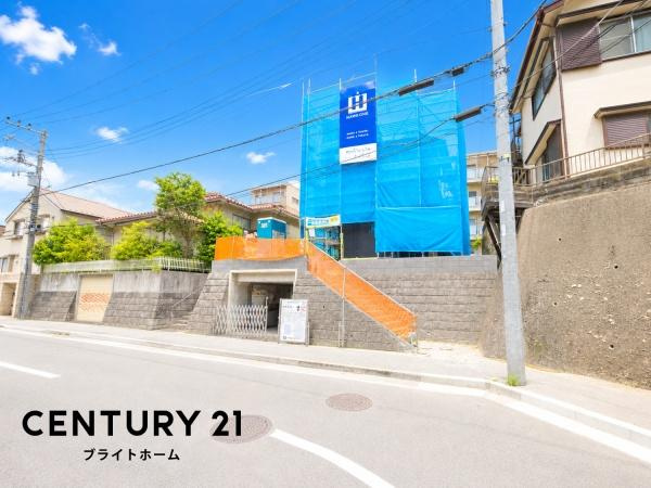横浜市南区永田南２丁目の新築一戸建の外観：施工例|同じ施工会社が建築した施工例です。