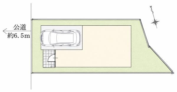 横浜市金沢区富岡西７丁目の新築一戸建の区画図|限定1区画の販売です！
お気軽にお問合せ下さい！