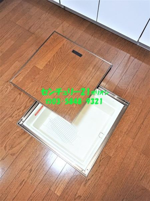 【収納】 | コーポ寿／コーポコトブキ | キッチンにある床下収納です