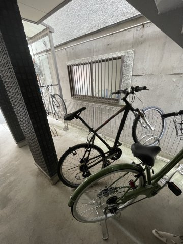 コテージ大日の駐車場