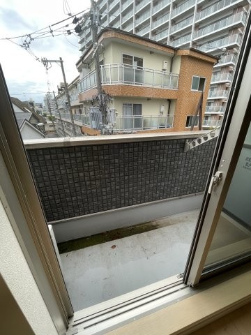 コテージ大日のバルコニー