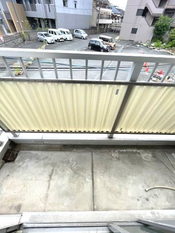 リシェス大日のバルコニー