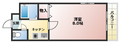 リシェス大日の間取り