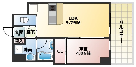 プレジオ永和EUROの間取り
