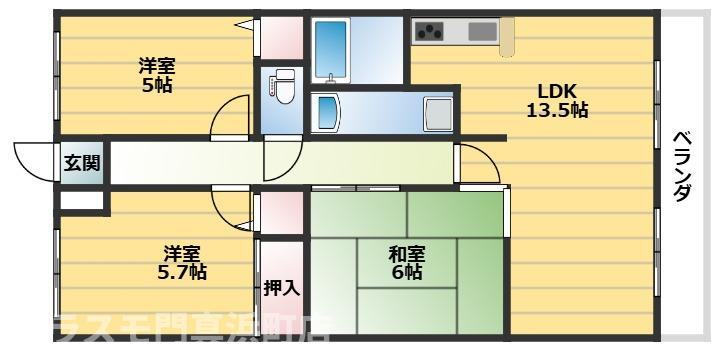 サザンクロスの間取り