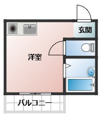 メビウス香里レジデンスの間取り