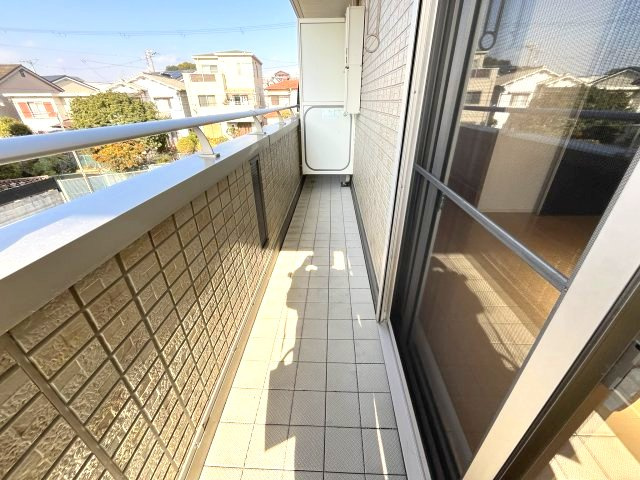 ウェルフラットのバルコニー