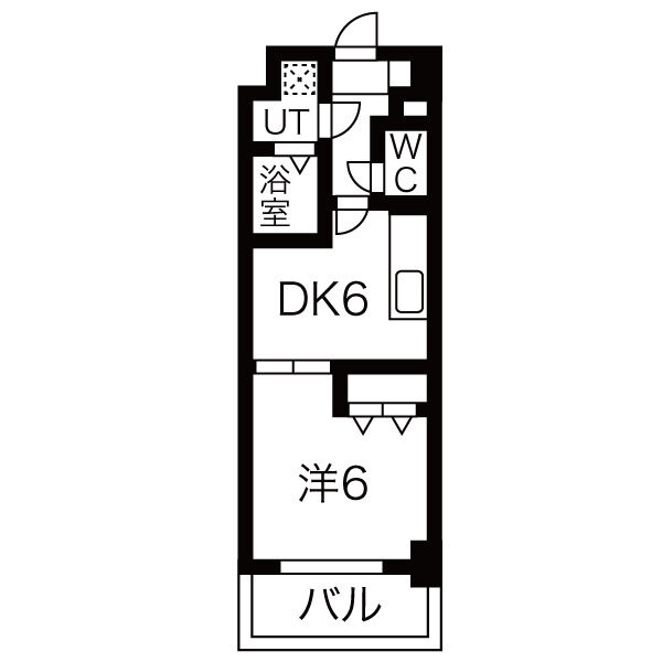 GROOVE大日の間取り