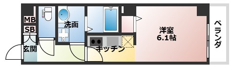 LIVE SQUARE 豊秀の間取り